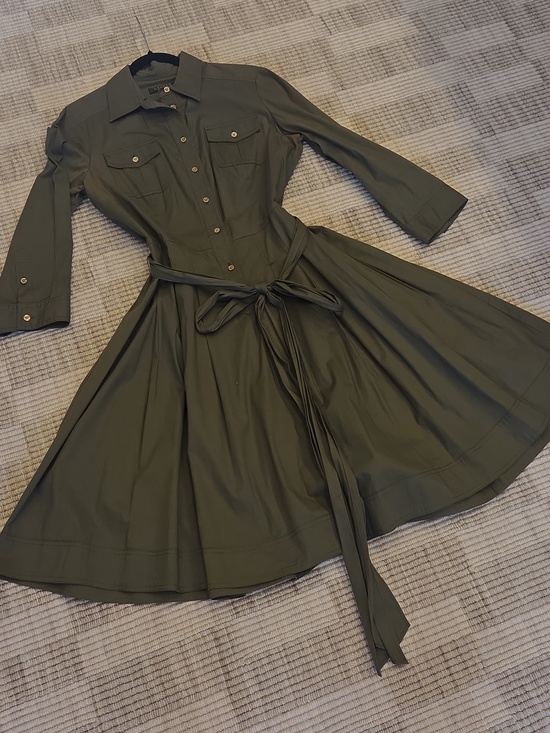Lauren Ralph Lauren Dresses & Skirts - Lauren Ralph Lauren Utility Shirt Dress Size 12
